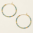 Scout Chromacolour Hoop - Turqquoise/Mint/Gold, Small