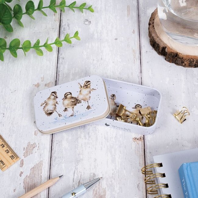 Wrendale Mini Tin - Puddle Ducks