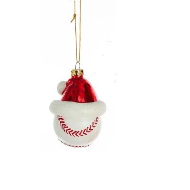 Sport Ball With Santa Hat (more designs)