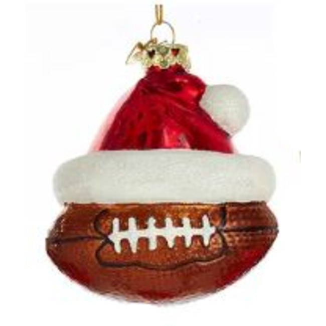Sport Ball With Santa Hat (more designs)