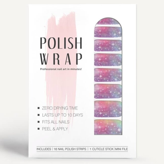 Polish Wrap Nail Polish Strips - Aurora Night