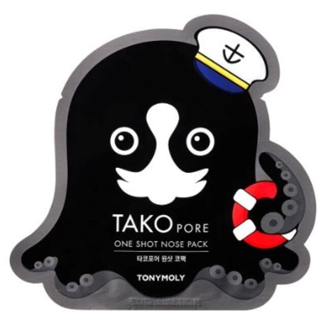 Tonymoly Tako Pore One Shot Nose Pack