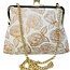 Kiki & Syds Everyday Clutch Rose Gold in Cream