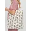 Kittys Riding Bikes Print Tote Bags