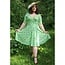 Dolly & Dotty Matilda Nothing But Bugs Green Knit Wrap Dress - FINAL SALE