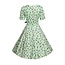 Dolly & Dotty Matilda Nothing But Bugs Green Knit Wrap Dress - FINAL SALE