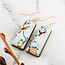 No Man's Land Vintage Japanese Birds Tapered Rectangle Earrings