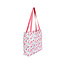 Dolly & Dotty Shopping Tote Bag Pink Cherry