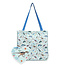 Dolly & Dotty Shopping Tote Bag Green Dinosaur