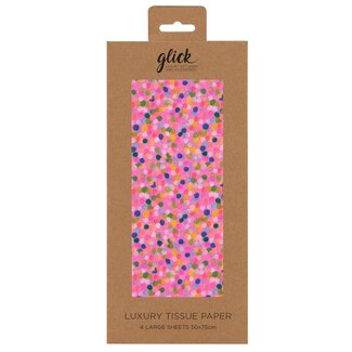 Tissue - Spotty Pink