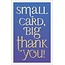 Abacus Card Ltd. Package of 8 - Thank You - 2 Designs