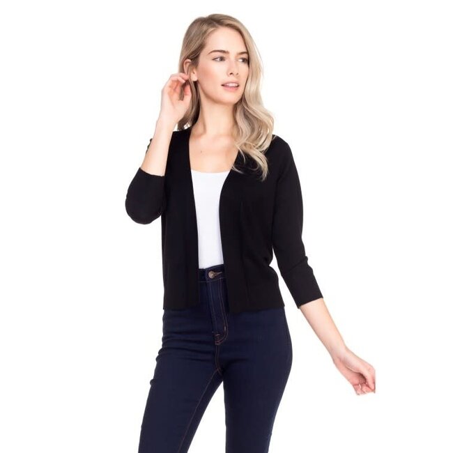 Nicki - Bolero Cardigan in Black