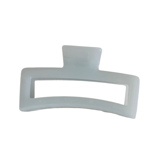 E&S Accessories Rectangular Opaque Hair Claw (more colours)