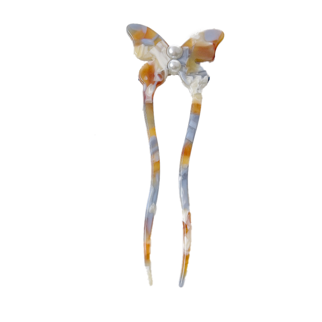 E&S Accessories Butterfly U-Shaped Hairpin (more colours)