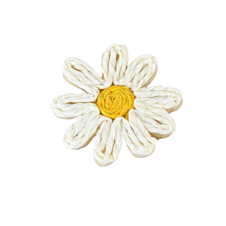 E&S Accessories Macramé Flower Barrette