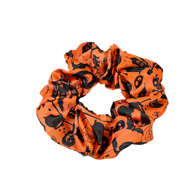 E&S Accessories Halloween Scrunchie- Halloween Scrunchie - Orange Hocus PocusHocus Pocus