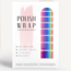 Polish Wrap Nail Polish Strips - Rainbow Dash