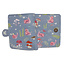 shagwear Small Wallet - Snail Forest in Grey Blue