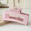 E&S Accessories Pastel Rectangular Hair Claw (More Colours)