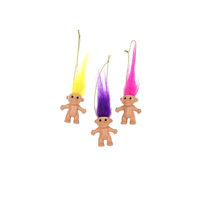 Ornament - Tiny Troll (more colours)