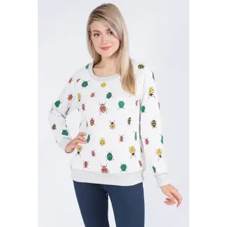 Bug Print Sweatshirt