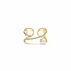 Lover’s Tempo Neptune Pearl Twist Ring - Gold