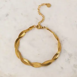 Lover’s Tempo Josie Herringbone Bracelet - Waterproof