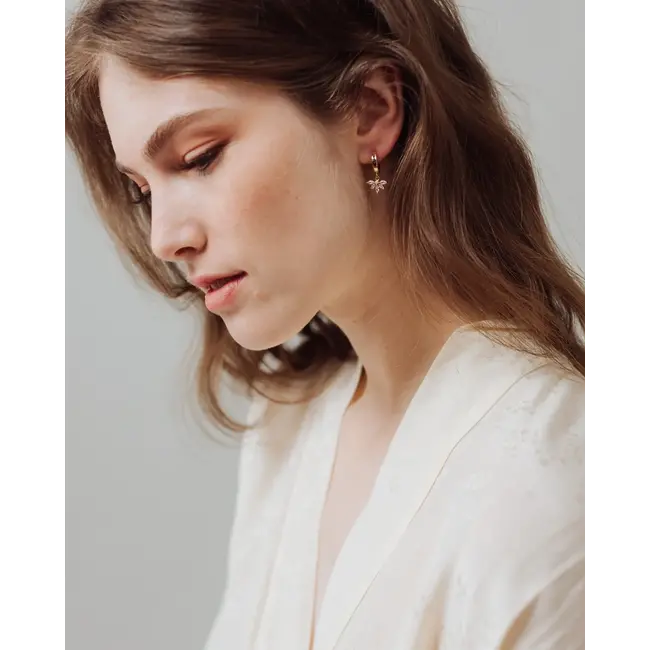 Lover’s Tempo Harlowe Huggie Hoop Earrings