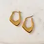 Lover’s Tempo Lila Hoops - Gold over Stainless Steel - Waterproof