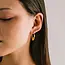 Lover’s Tempo Lila Hoops - Gold over Stainless Steel - Waterproof