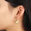 Lover’s Tempo Lila Hoops - Gold over Stainless Steel - Waterproof