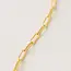 Lover’s Tempo Paperclip Chain Gold Necklace - Waterproof