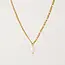 Lover’s Tempo Capri Necklace - Gold over Stainless Steel - Waterproof