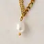 Lover’s Tempo Capri Necklace - Gold over Stainless Steel - Waterproof
