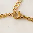 Lover’s Tempo Capri Necklace - Gold over Stainless Steel - Waterproof