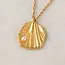 Lover’s Tempo Cove Pearl Necklace-Gold over StainlCove Pearl Necklace - Gold over Stainless Steel - Waterproofess Steel-Waterproof