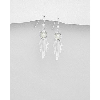 Sterling Sterling Chandelier Pearl Drops