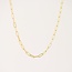 Lover’s Tempo Paperclip Chain Gold Necklace - Waterproof