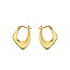 Lover’s Tempo Lila Hoops - Gold over Stainless Steel - Waterproof