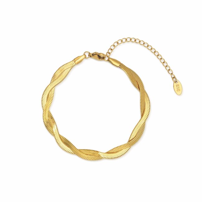 Lover’s Tempo Josie Herringbone Bracelet - Waterproof