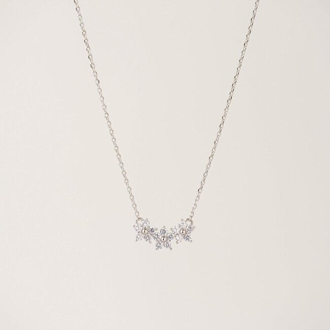 Lover’s Tempo Blossom Necklace - Silver