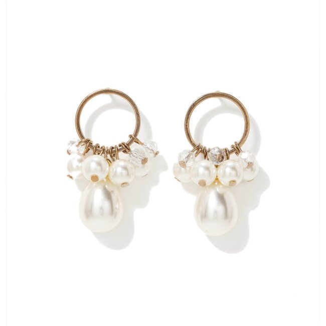 Lover’s Tempo Contessa Pearl Drop Earrings - Pearl