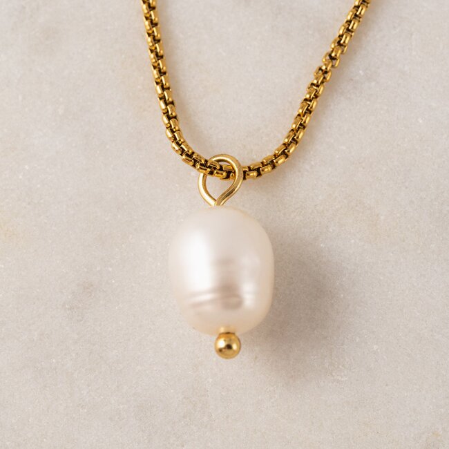 Lover’s Tempo Oceane Necklace - Pearl - Waterproof