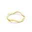 Lover’s Tempo Wave Ring - Gold - Waterproof