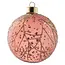 Glitter Blossoms Glass Berry Ornament
