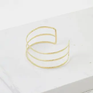 Lover’s Tempo Sayla Hammered Bangle