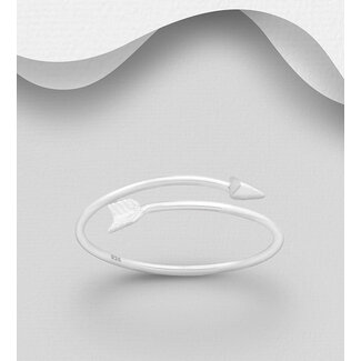 Sterling Sterling Adjustable Arrow Ring