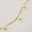 Lover’s Tempo Dot Pearl Necklace - Gold