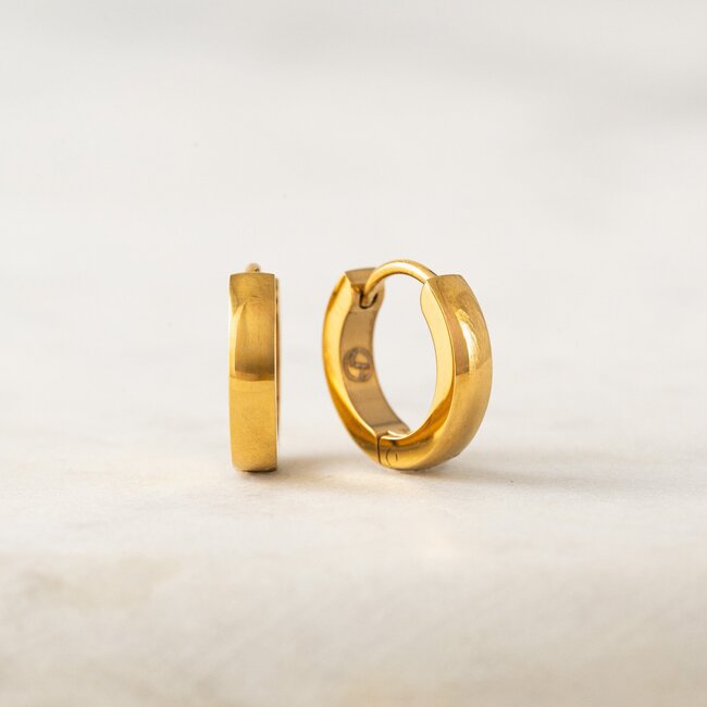 Lover’s Tempo Maya Hoop Earring - Gold - Waterproof