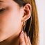 Lover’s Tempo Desi 20mm Cubic Zirconia Hoop Earring - Gold